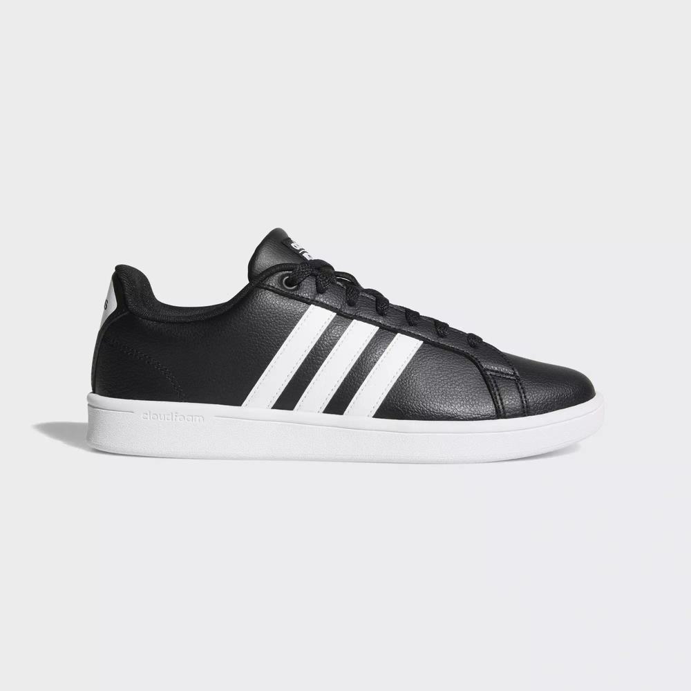 Adidas Cloudfoam Advantage Tenis Negros Para Hombre (MX-48804)